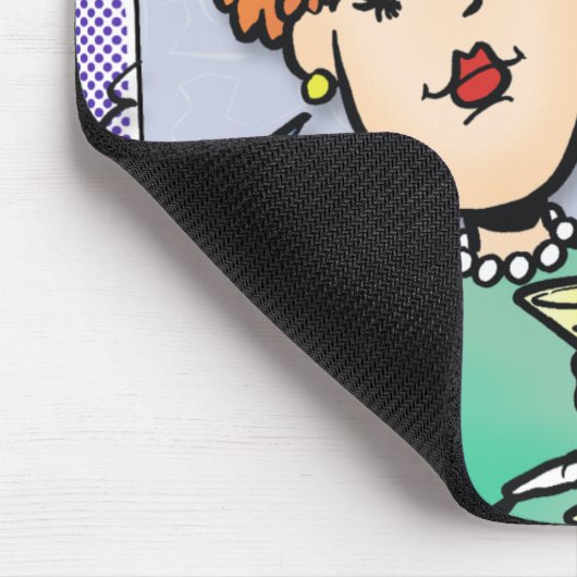 マスタードを切る マウスパッド (コーナー)