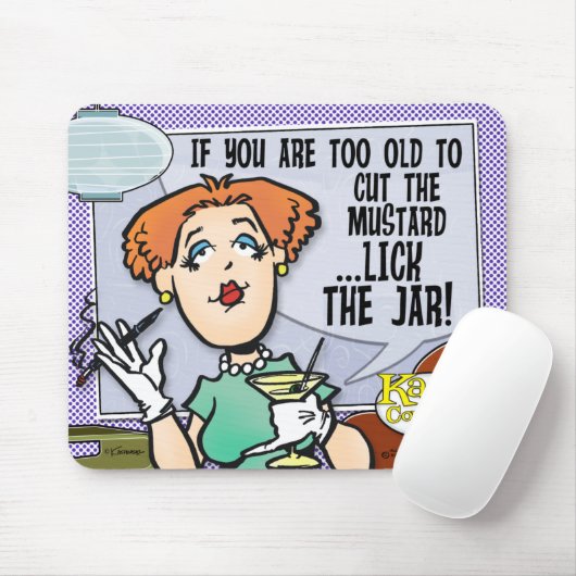 マスタードを切る マウスパッド (マウス)