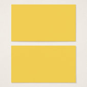 マスタードイエローダークイエローカラーの背無地の景 (正面&裏面)
