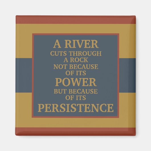 マスタードイエローネイビーブルーラストやる気を起こさせるストロング マグネット (正面)