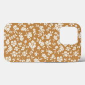 マスタードイエローボホフローラ Case-Mate iPhoneケース (裏面 (横))