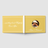 マスタードイエローミニマリスト – 写真 –  ゲストブック (全面)