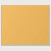 マスタードイエローラッピング紙転が ラッピングペーパー (フラット)