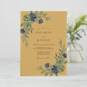 マスタードインディゴツタの結婚式 招待状 (スタンド正面)
