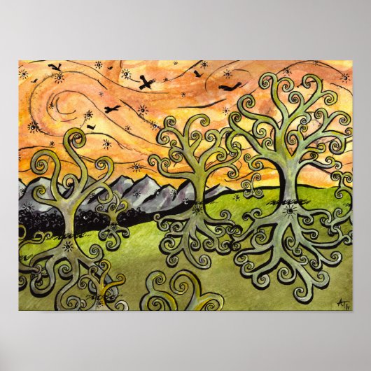 マスタードシーズポスタープリント ポスター (正面)