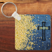 マスタードシードキーチェーン キーホルダー (正面)