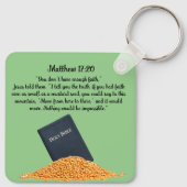 マスタードシードキーチェーン キーホルダー (裏面)