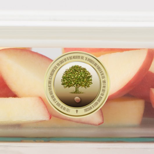 マスタードシード文房具、バプテスギフト、信仰ギフト ラベル (貼付)