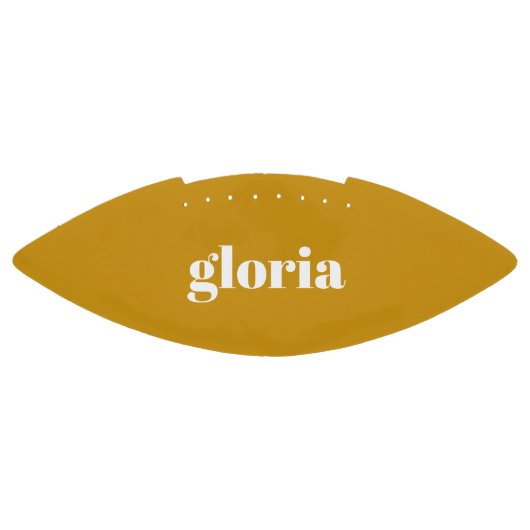 マスタードスタイリッシュイエロープレーン名前をカスタムする アメリカンフットボール (パネル)