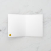 マスタードフローラカブトムシ&ビーズボヘミアンワイルドフラワー カード (内部)