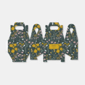 マスタードフローラカブトムシ&ビーズボヘミアンワイルドフラワー フェイバーボックス (折り畳みなし)