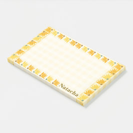 マスタードフローラ背景カラフル芸術 ポストイット