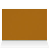 マスタードブラウン秋の結婚式 | スクリプトの予約された署名 (内部横(上))