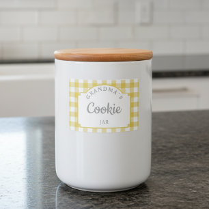 マスタードモダンガーリージンガムタイポグラフィ フードラベル