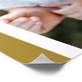 マスタードモダン数々のフォトファミリーホームデカール ポスター (角)