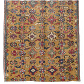 マスタード南西カラフル華美 シャワーカーテン (正面)