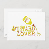 マスタード愛好家 ポストカード (正面/裏面)
