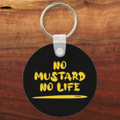マスタード無し キーホルダー (正面)