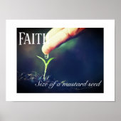 マスタード種子のポスター信仰サイズ ポスター (正面)