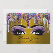 マスタード自筆証書を購入していただき、ありがとうございます シーズンカード (正面)