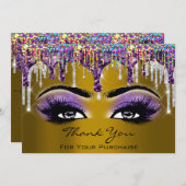 マスタード自筆証書を購入していただき、ありがとうございます シーズンカード (正面/裏面)