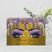 マスタード自筆証書を購入していただき、ありがとうございます シーズンカード (スタンド正面)