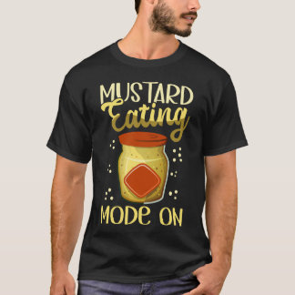 マスタード食べのマスタード愛好家 Tシャツ