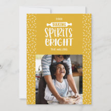 マスタード |ホリデーベーキングスピリッツ明るい写真