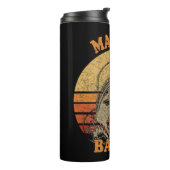 マスターバイターヴィンテージバス魚釣りおもしろいキャンピングT タンブラー (回転左)