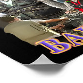 マスターバイターヴィンテージB魚釣りアンおもしろいグラー ポスター (角)