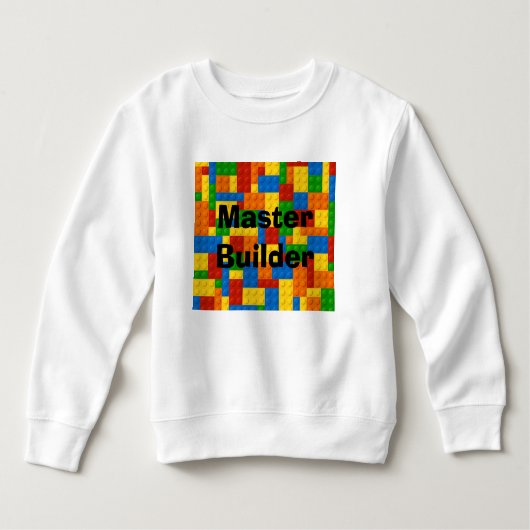 マスタービルダーのキッズブロック – Sweatshirt ベビーTシャツ (正面)