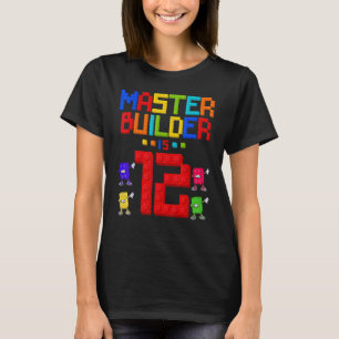 マスタービルダーは12歳の古い建物12番目の誕生日 Tシャツ