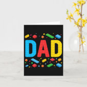 マスタービルダー建物ブリックブロックファミリーファート カード (黄色い花)