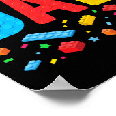 マスタービルダー建物ブリックブロックファミリーファート ポスター (角)