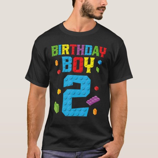 マスタービルダー2ndバースデーボーイ2 2年ビルディン tシャツ (正面)