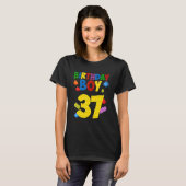 マスタービルダー37誕生日少年37th年建物 tシャツ (正面フル)