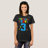 マスタービルダー3rdバースデーボーイ3 3年ビルド tシャツ (正面フル)