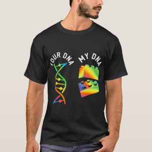 マスタービルダーDNAエンジニア建築建物 Tシャツ
