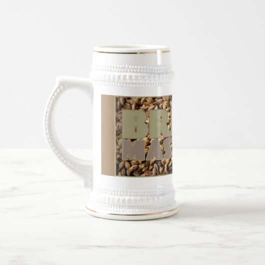 マスタービールブルワーズスタインを醸造 ビールジョッキ (左)