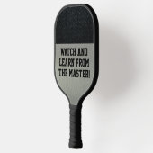 マスターピックボールおもしろい選手カッコいい ピックルボールラケット (左)