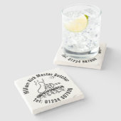 マスターブッチャー ストーンコースター (横)