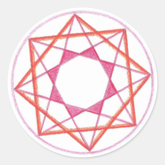 マスターマンダラ#2 ラウンドシール (正面)