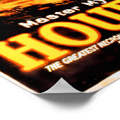 マスターミスティファイアホウディニレアヴィンテージ ポスター (角)