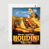 マスターミスティファイアホウディニレアヴィンテージ ポストカード (正面/裏面)