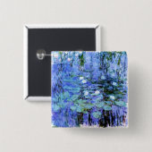 マスターモネのジヴァニーリリー池 缶バッジ (正面&裏面)