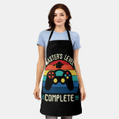 マスターレベル完了、卒業GIft、マスターズ エプロン (着用した状態)