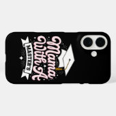 マスター学位取得の卒業ママ Case-Mate iPhoneケース (裏面 (横))