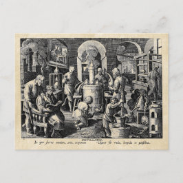 マスター錬金術師の研究室道具 ポストカード