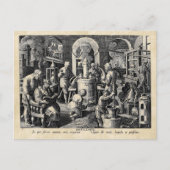 マスター錬金術師の研究室道具 ポストカード (正面)