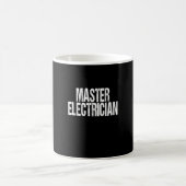 マスター電気技師イベント機器設定チーム コーヒーマグカップ (中央)